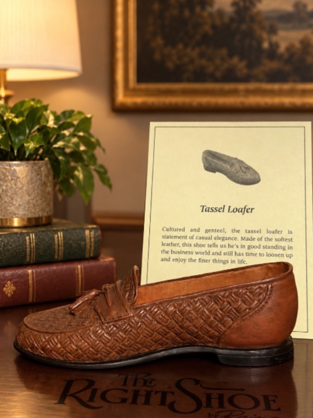Just the Right Shoe "Tassel Loafer" Miniature Collectible in Box #25505